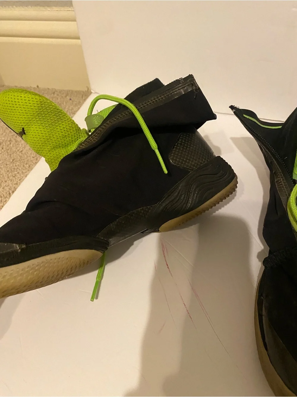 Jordan XX8 Stealth All Start tBlack and Neon Green Basketball Sneakers